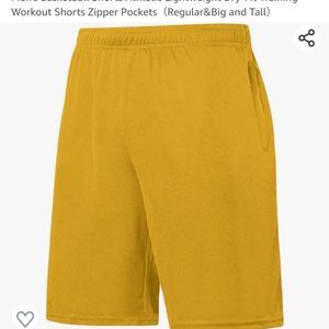 Yellow Idtswch Shorts - Big & Tall 6XL - NEW in pkg